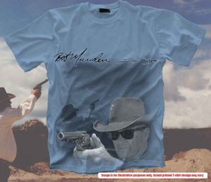 NEW: Mega Design Bob Munden T-Shirt (1)